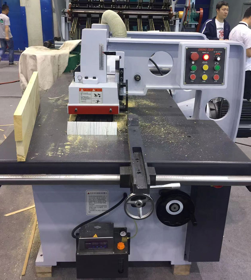 型單片修邊縱鋸機